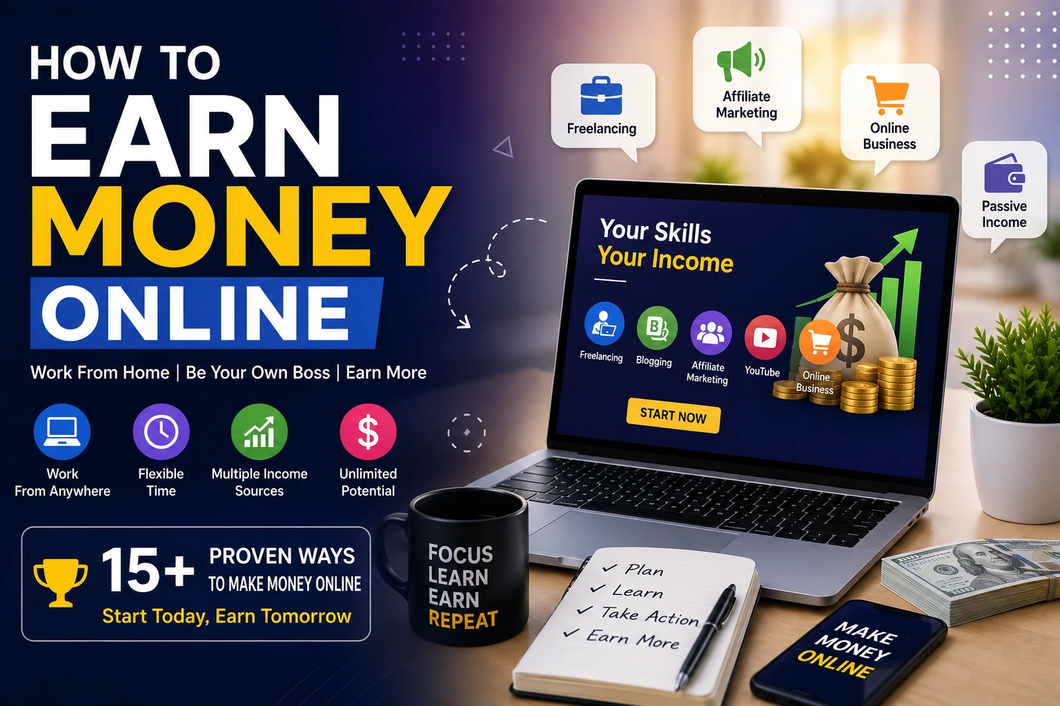 How To Earn Money Online